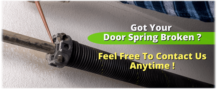 Broken Garage Door Spring Repair McKinney TX (469) 840-1568